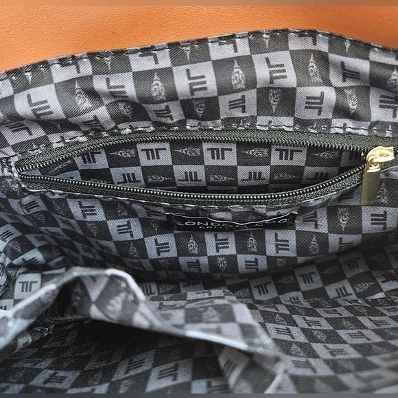 LONDON FOG COLLECTION ASTOR SHOULDER BAG COGNAC - Picture 5 of 9